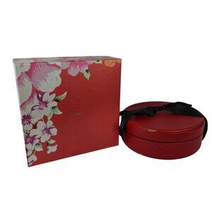Pomellato Red Outer Storage Box & Case 8”x 8”x 3.25”